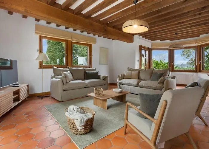 Superbe à Avec Piscine Chauffée * Deauville